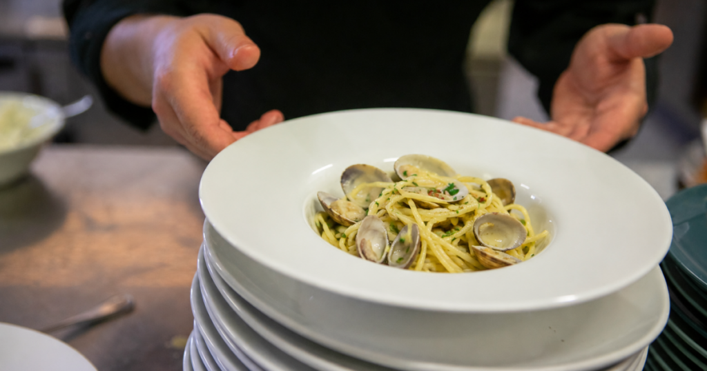 Hotel Picobello Pineta spaghetti vongole